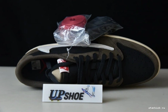 SP Scott Jordan Mocha 1 Retro Low CQ4277-001 OG Travis 0805